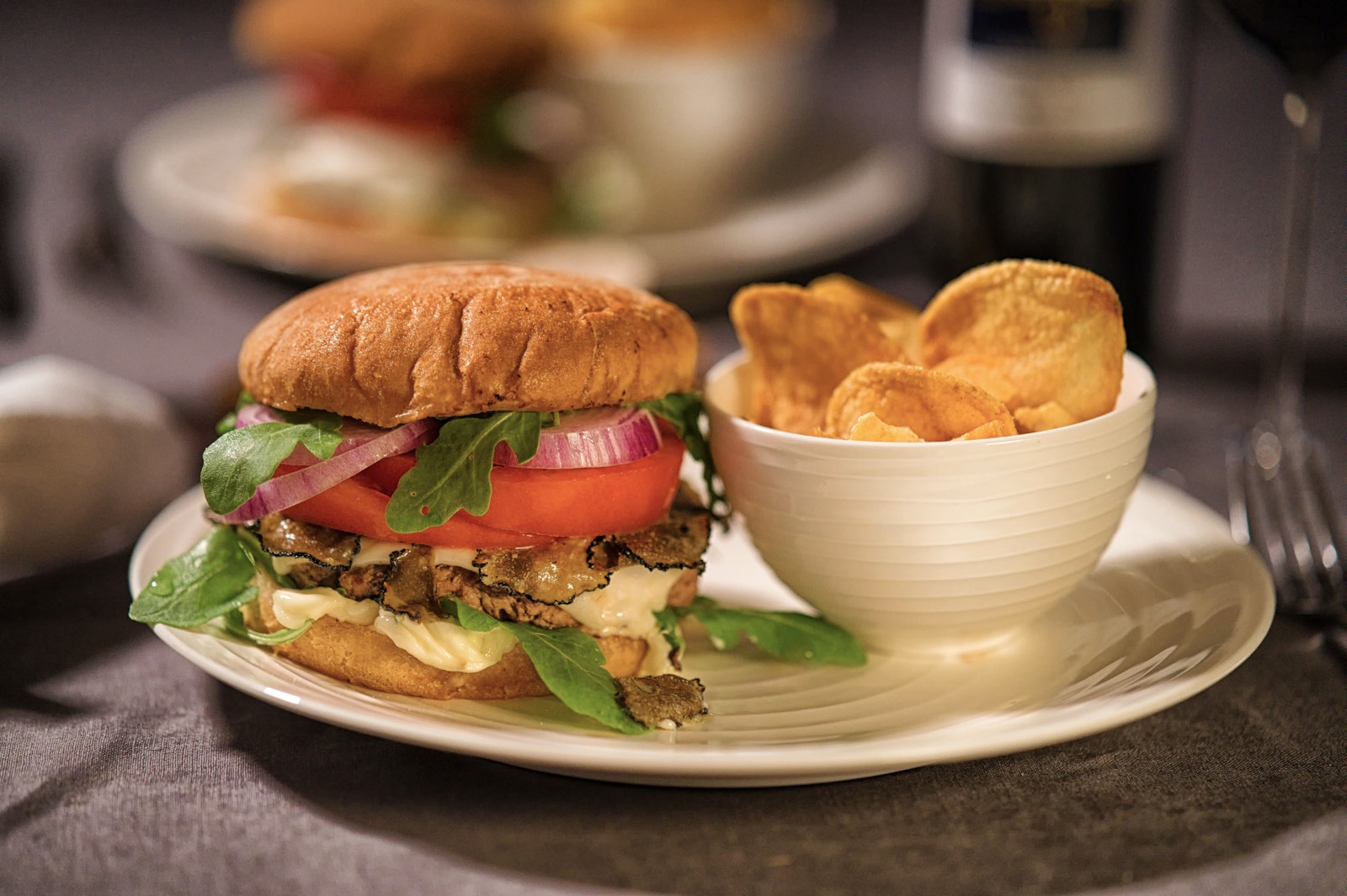 Burger al tartufo Alpen Edelweiss