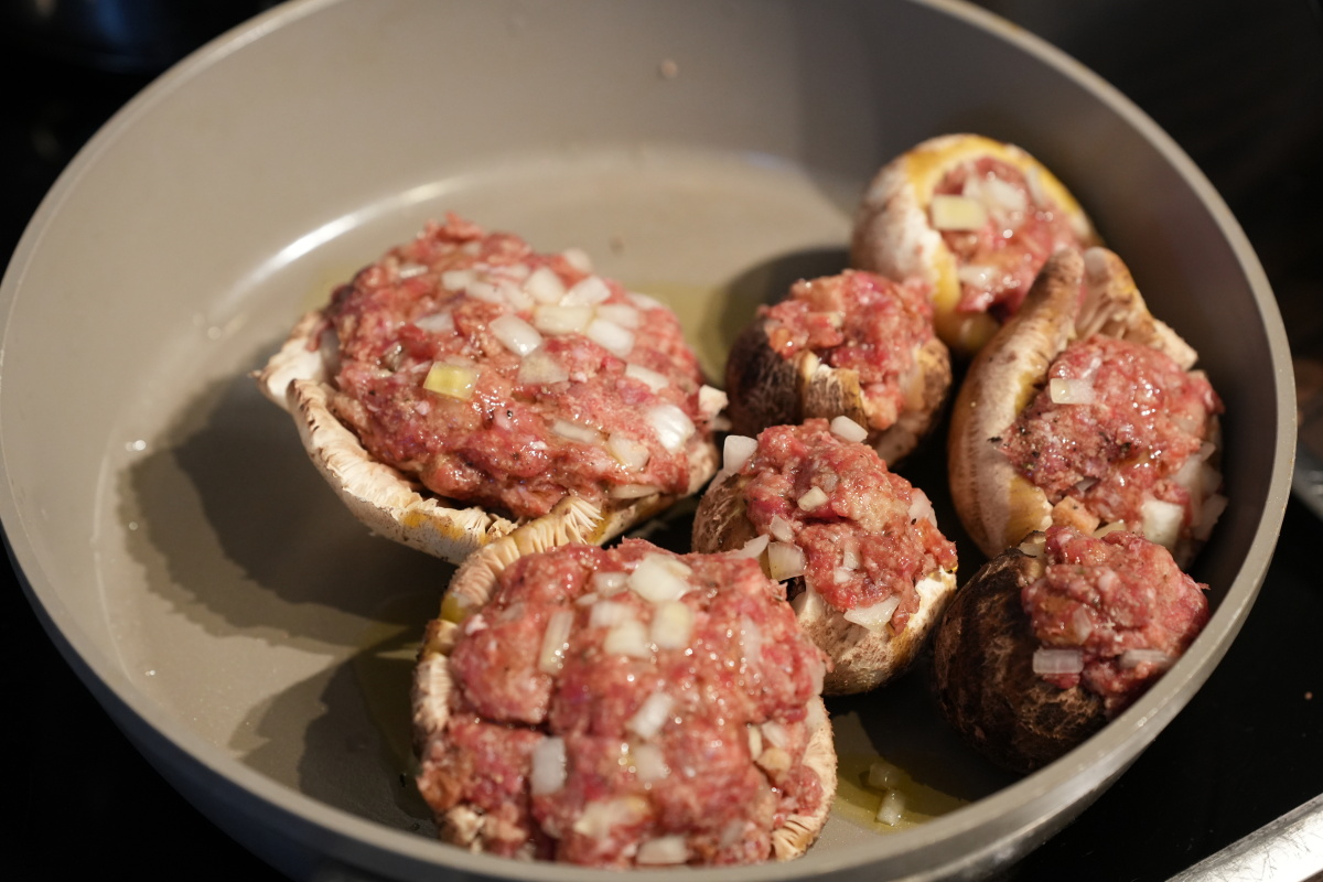 Funghi Colonnina Ripieni