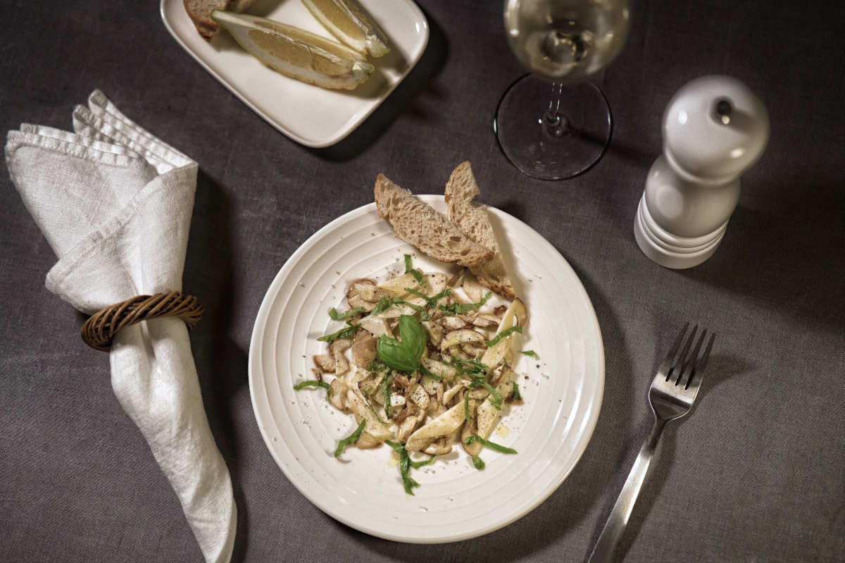 Carpaccio di funghi porcini