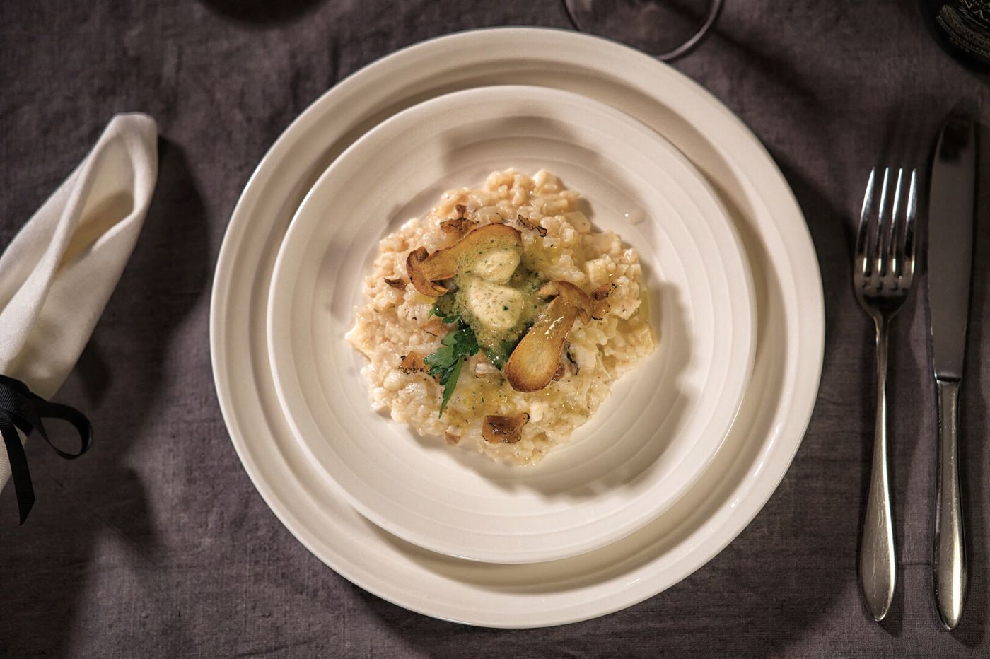 Risotto ai funghi porcini